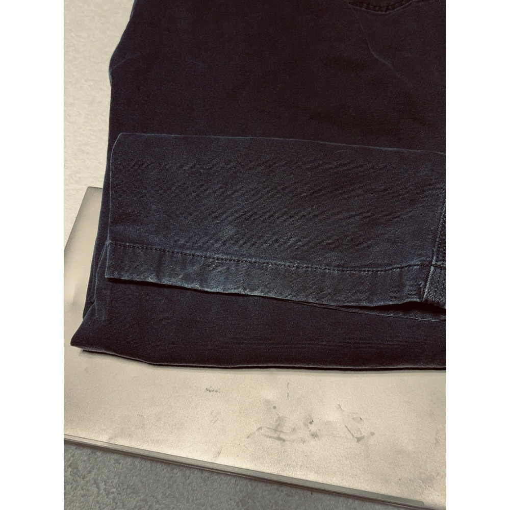 Carhartt Pants Mens 40x30 Navy Work Pants Relaxed Fit SEE PICTURES